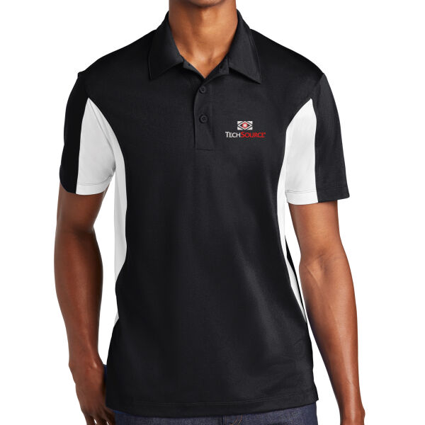 TechSource Embroidered - Tall Side Blocked Micropique Sport Wick ® Polo Thumbnail
