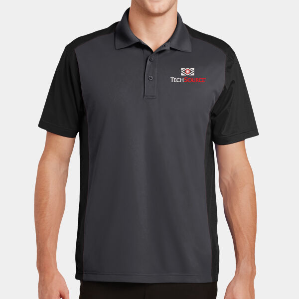 TechSource Embroidered - Colorblock Micropique Sport Wick ® Polo Thumbnail