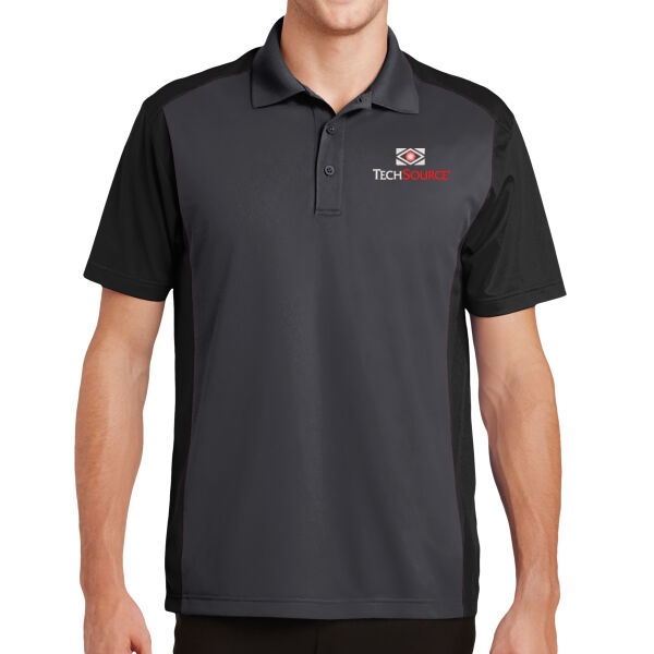 TechSource Embroidered - Colorblock Micropique Sport Wick ® Polo Thumbnail