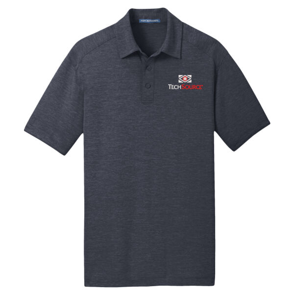 TechSource Embroidered - Digi Heather Performance Polo Thumbnail