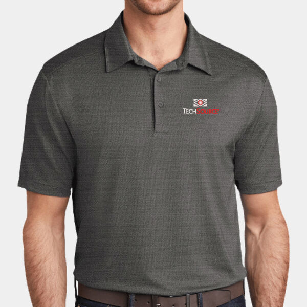 TechSource Embroidered - Stretch Heather Polo Thumbnail