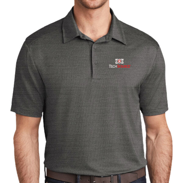 TechSource Embroidered - Stretch Heather Polo Thumbnail