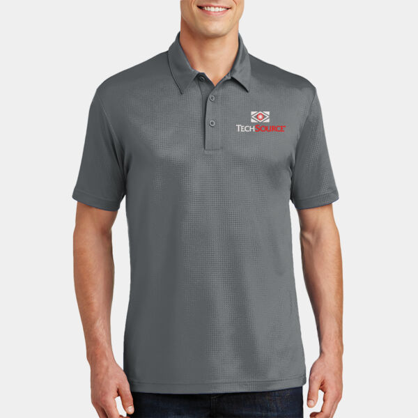 TechSource Embroidered - Embossed PosiCharge ® Tough Polo ® Thumbnail