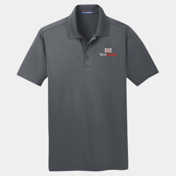 TechSource Embroidered - Diamond Jacquard Polo Thumbnail