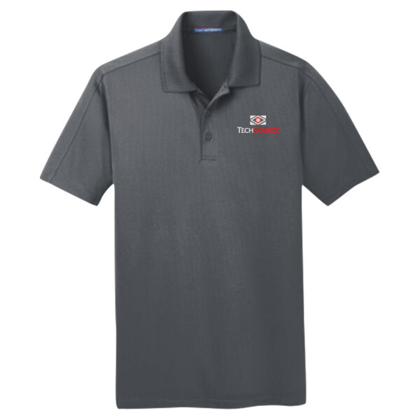TechSource Embroidered - Diamond Jacquard Polo Thumbnail