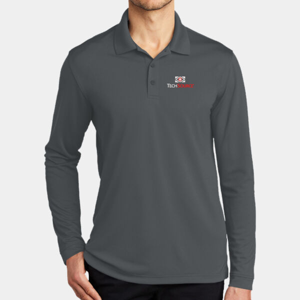 TechSource Embroidered - Dry Zone ® UV Micro Mesh Long Sleeve Polo Thumbnail