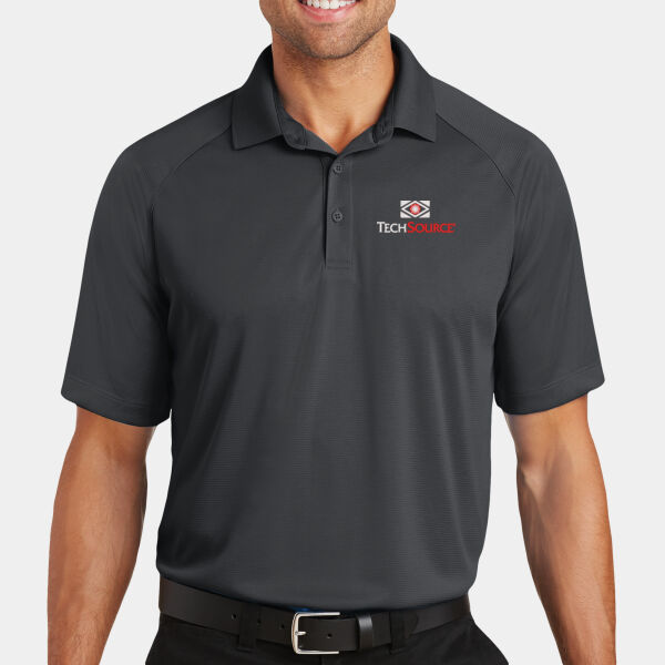TechSource Embroidered - Crossover Raglan Polo Thumbnail