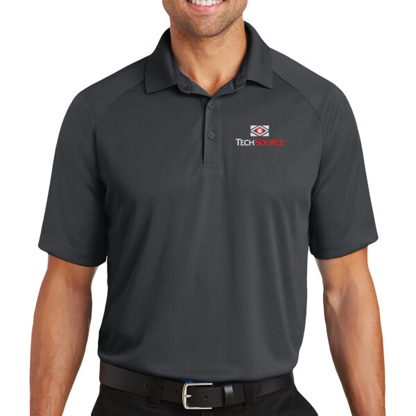 TechSource Embroidered - Crossover Raglan Polo Thumbnail
