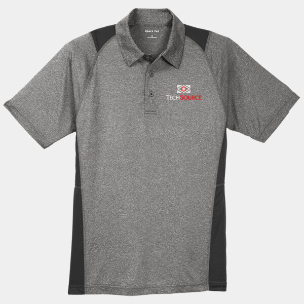 TechSource Embroidered - Heather Colorblock Contender ™ Polo Thumbnail