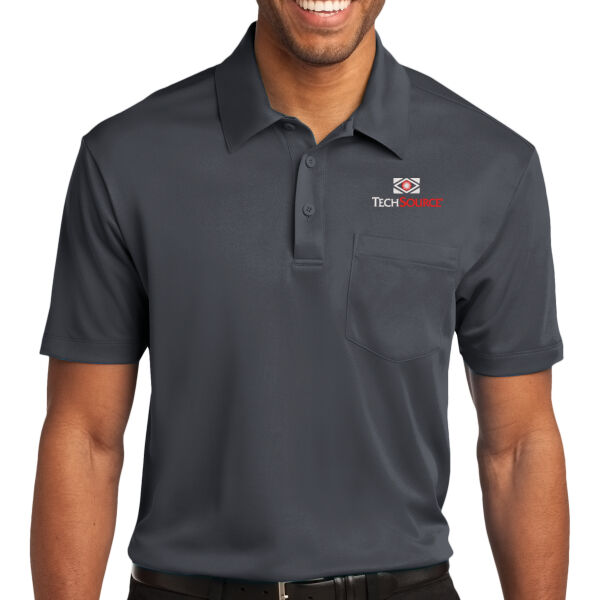TechSource Embroidered - Silk Touch™ Performance Pocket Polo Thumbnail