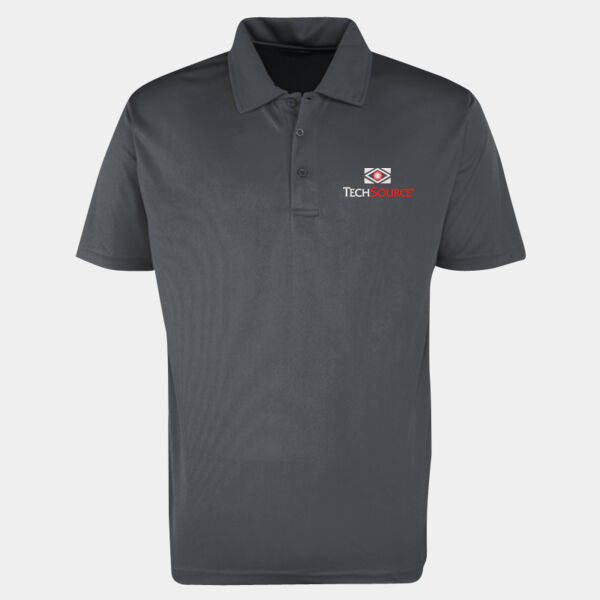 TechSource Embroidered - PosiCharge ® Active Textured Polo Thumbnail