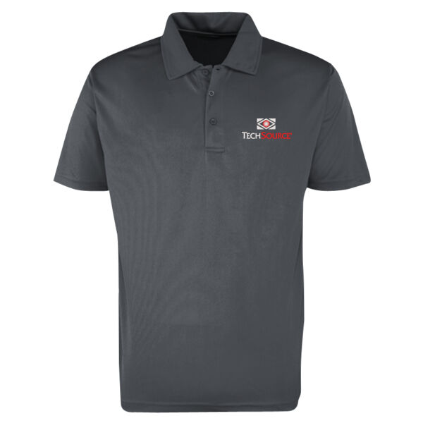 TechSource Embroidered - PosiCharge ® Active Textured Polo Thumbnail