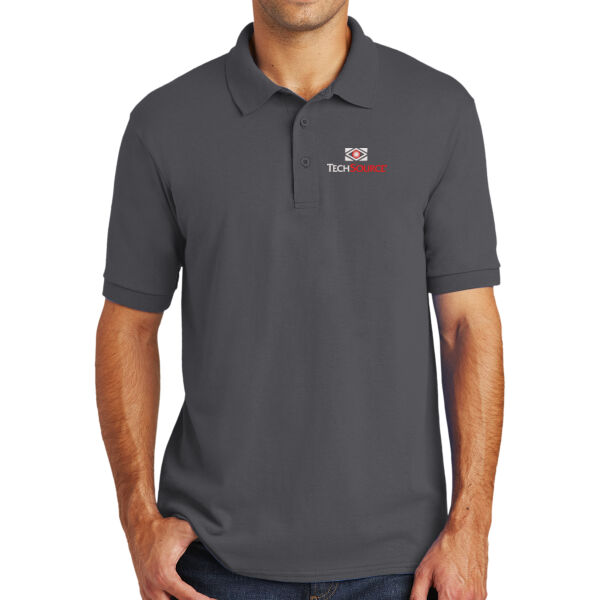 TechSource Embroidered - Core Blend Jersey Knit Polo Thumbnail