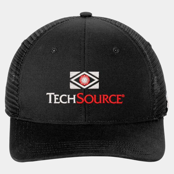TechSource Embroidered - Canvas Mesh Back Cap Thumbnail