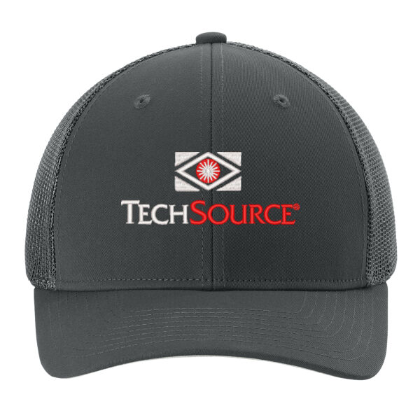 TechSource Embroidered - Stretch Tek Mesh Back Cap Thumbnail
