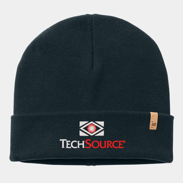 TechSource Embroidered - Cotton Beanie Thumbnail