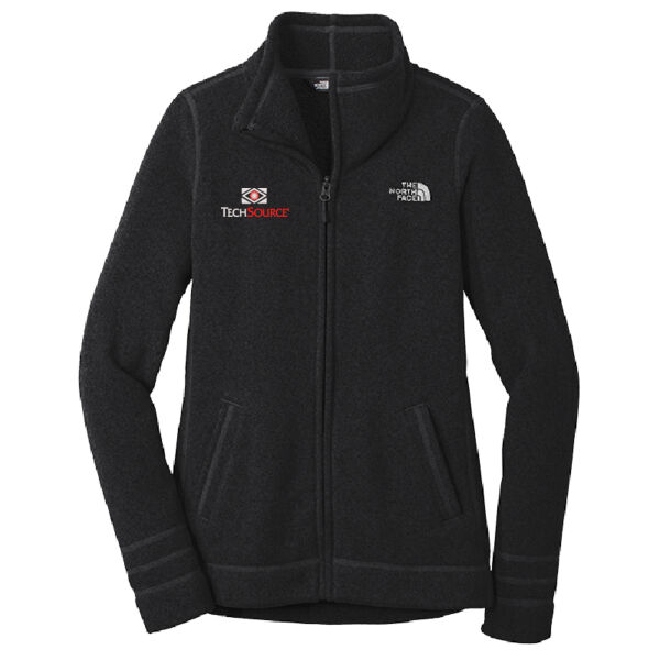 TechSource Embroidered - Ladies Sweater Fleece Jacket Thumbnail