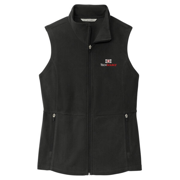 TechSource Embroidered - Ladies Accord Microfleece Vest Thumbnail