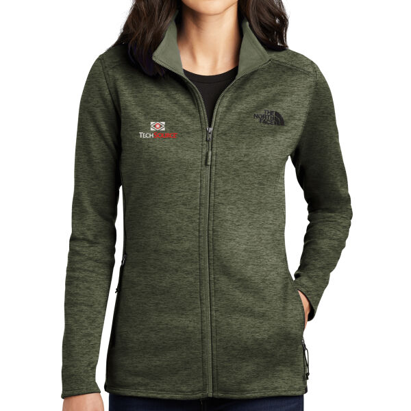 TechSource Embroidered - Ladies Skyline Full Zip Fleece Jacket Thumbnail