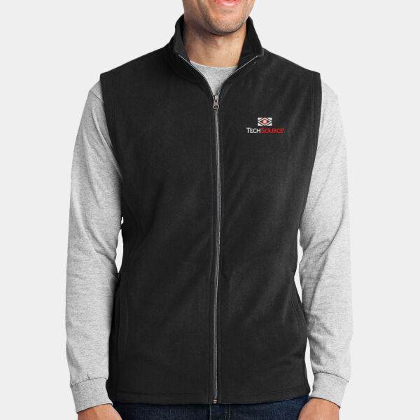 TechSource Embroidered - Microfleece Vest Thumbnail