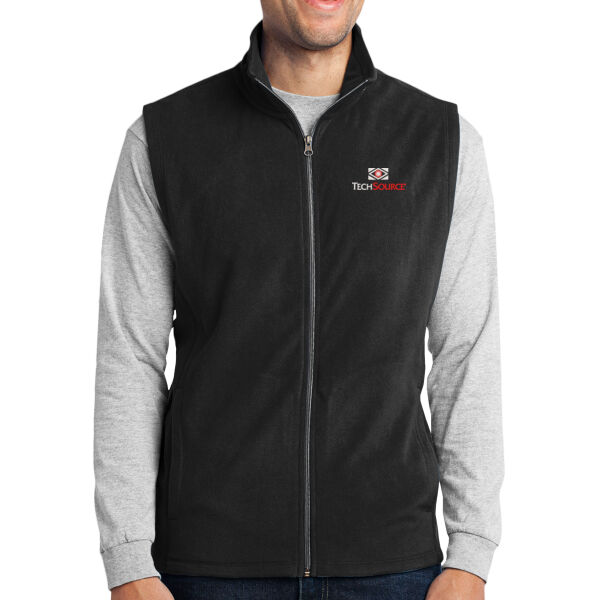 TechSource Embroidered - Microfleece Vest Thumbnail