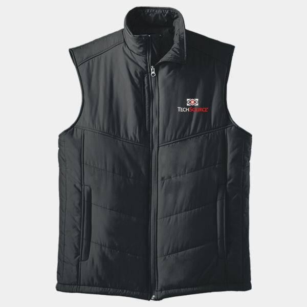 TechSource Embroidered - Puffy Vest Thumbnail