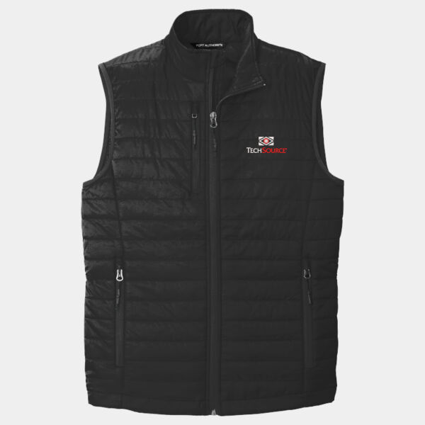 TechSource Embroidered - Packable Puffy Vest Thumbnail