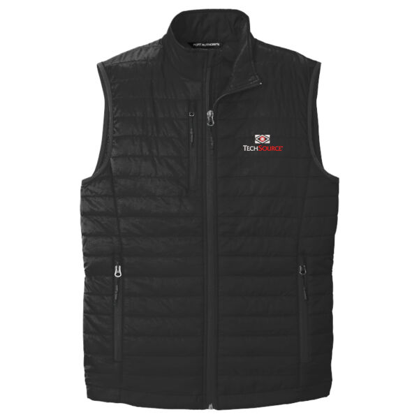 TechSource Embroidered - Packable Puffy Vest Thumbnail