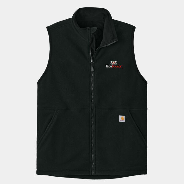 TechSource Embroidered - Textured Fleece Vest Thumbnail
