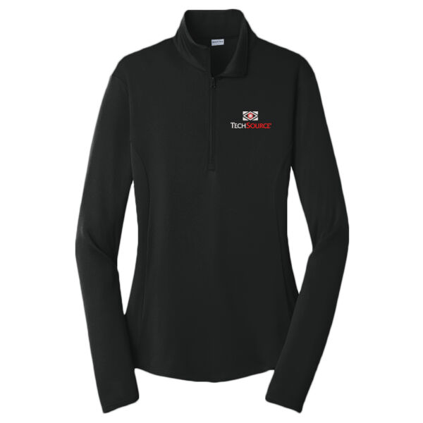 TechSource Embroidered - Ladies PosiCharge ® Competitor ™ 1/4 Zip Pullover Thumbnail
