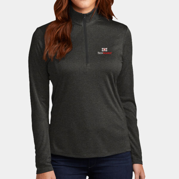 TechSource Embroidered - Ladies Endeavor 1/4 Zip Pullover  Thumbnail