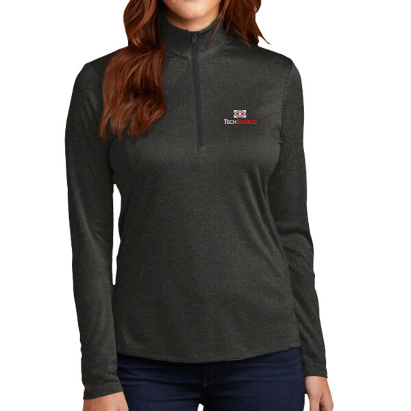 TechSource Embroidered - Ladies Endeavor 1/4 Zip Pullover  Thumbnail