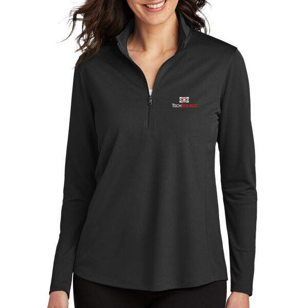 TechSource Embroidered - Women's Dry Zone ® UV Micro Mesh 1/4 Zip Thumbnail