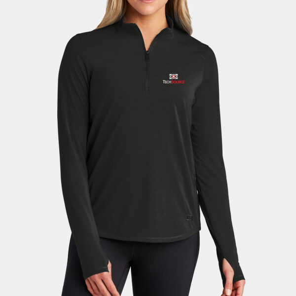 TechSource Embroidered - Women's Motion 1/4 Zip Thumbnail