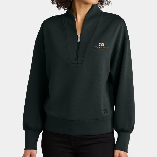TechSource Embroidered - Women's Transcend 1/4 Zip Thumbnail