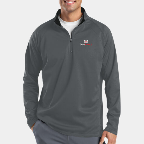 TechSource Embroidered - Sport Wick ® Fleece 1/4 Zip Pullover Thumbnail