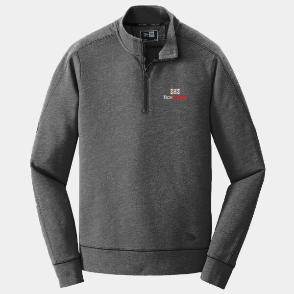 TechSource Embroidered - Tri Blend Fleece 1/4 Zip Pullover Thumbnail