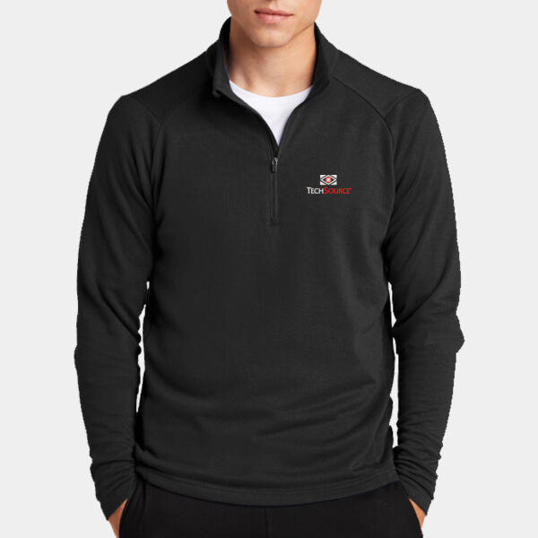 TechSource Embroidered - Lightweight French Terry 1/4 Zip Pullover Thumbnail