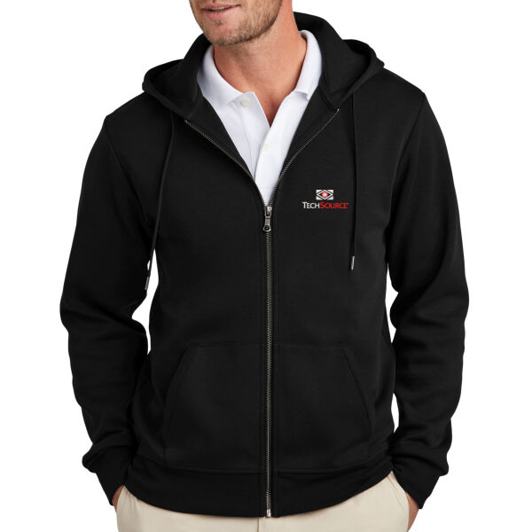TechSource Embroidered - Double Knit Full Zip Hoodie Thumbnail