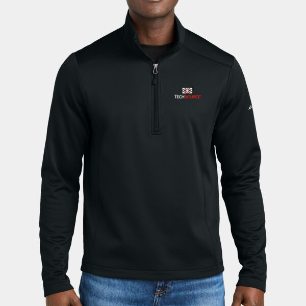 TechSource Embroidered - Smooth Mid Layer Fleece 1/2 Zip Thumbnail