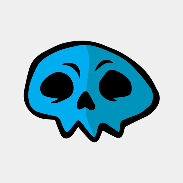 Elements Skull logo template 02 Thumbnail
