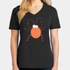 Ladies Core Cotton V-Neck Tee Thumbnail