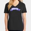 Ladies Core Cotton V-Neck Tee Thumbnail