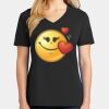 Ladies Core Cotton V-Neck Tee Thumbnail