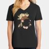 Ladies Core Cotton V-Neck Tee Thumbnail