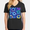 Ladies Core Cotton V-Neck Tee Thumbnail
