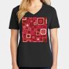 Ladies Core Cotton V-Neck Tee Thumbnail