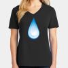 Ladies Core Cotton V-Neck Tee Thumbnail