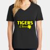 Ladies Core Cotton V-Neck Tee Thumbnail
